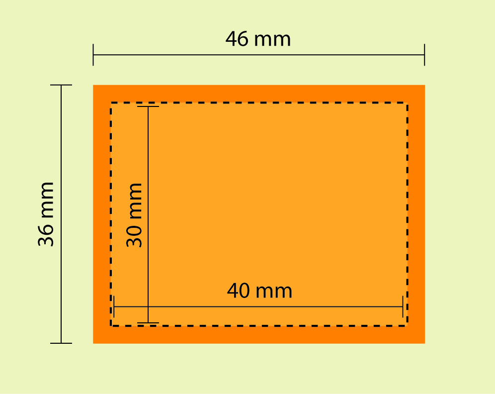 Rotolo 2500 etichette adesive 30x40cm